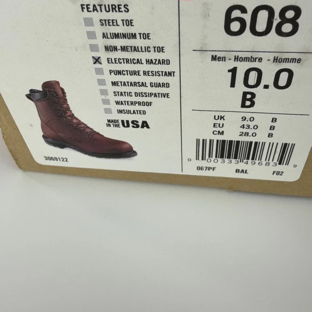 Red Wing 608 Supersole 8
